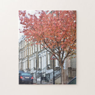 Autumn Leaves Islington North London Vereinigtes K