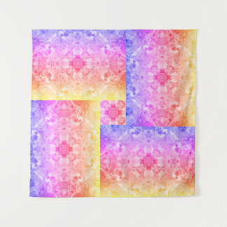 Autumn Leaves Mandala Art Hippie Tapestave Weave Wandteppich