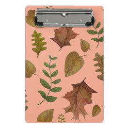 Autumn leaves mini klemmbrett