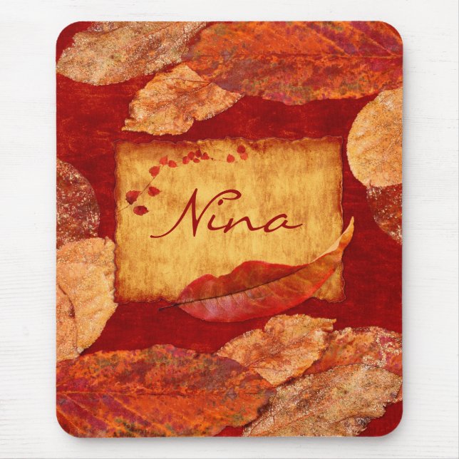 Autumn Leaves Mousepad (Vorne)