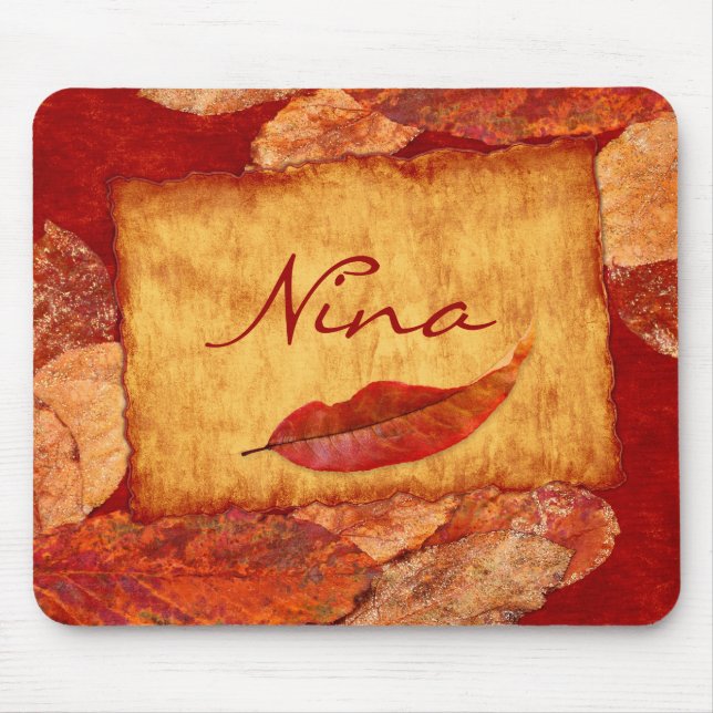 Autumn Leaves Mousepad (Vorne)