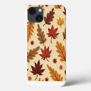 Autumn Leaves Pattern iPhone 13 Fall Case-Mate iPhone Hülle