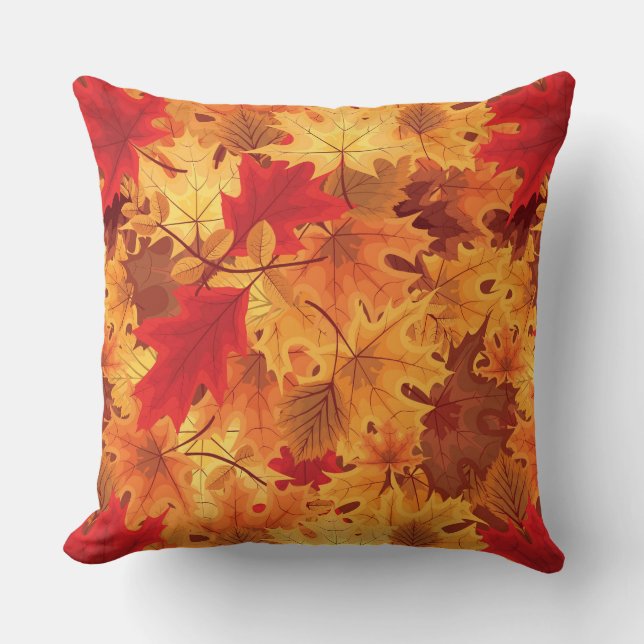 Autumn Leaves Pillow Kissen (Vorderseite)
