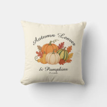Autumn Leaves & Pumpkins - Cosy Harvest Fall Décor