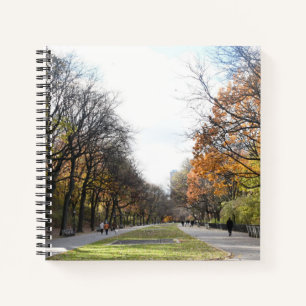Autumn Leaves Riverside Park New York City NYC Notizbuch