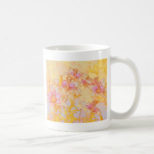 Autumn Lilie - Digital Water color Kaffeetasse