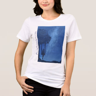 Autumn Lonely Girl 2 Artist Nour Taye T - Shirt