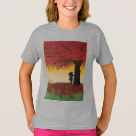 Autumn Lonely Girl - Artist - Nour Tayel T-Shirt