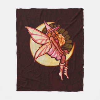 Autumn Mairy Hexerei Daisy Artwork MoonChild Fleecedecke