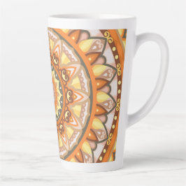 Autumn Mandala Milchtasse