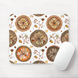 Autumn Mandala Pattern Mousepad