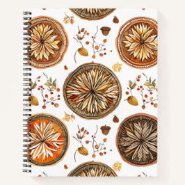 Autumn Mandala Pattern Notizbuch