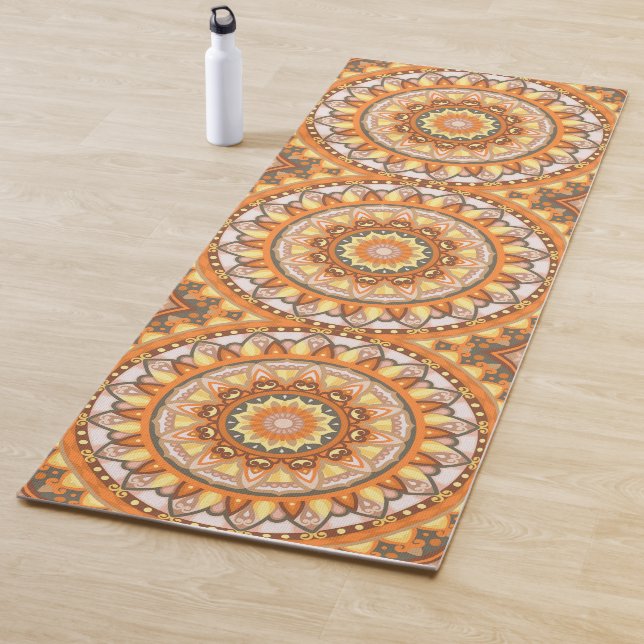 Autumn Mandala Yogamatte (Beispiel)
