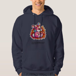 Autumn Mood: Happy Season / Hoodie Pink Bunny #2
