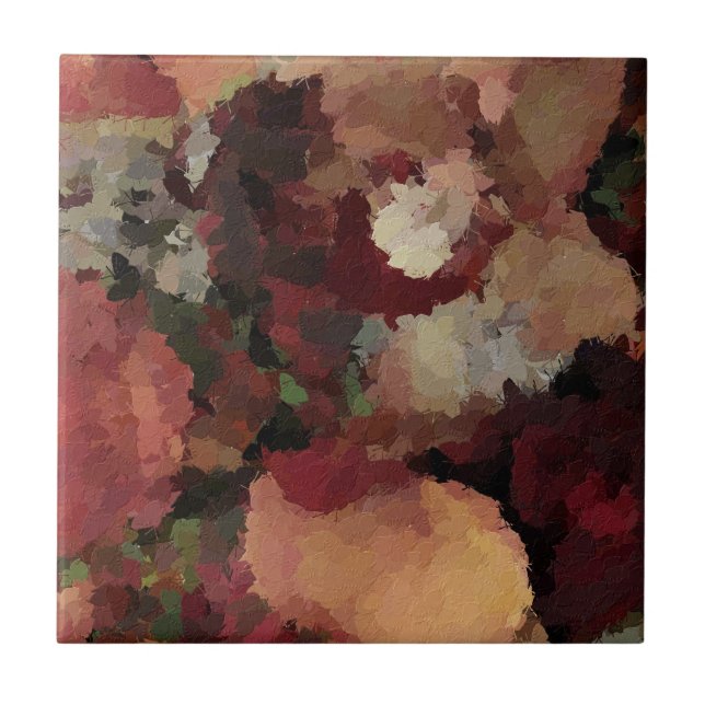 Autumn Mosaics Fliese (Vorderseite)