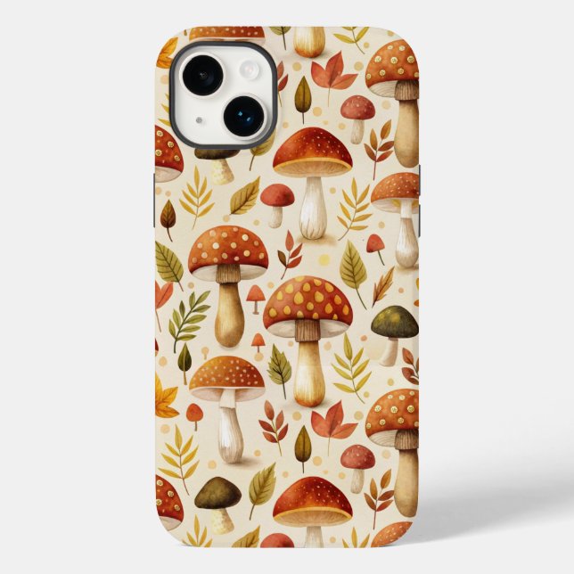 Autumn Mushrooms Case-Mate iPhone 14 Plus Hülle (Rückseite)