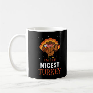 Autumn Nicest Turkey Dab Dabbing Happy Thanksgivin Kaffeetasse