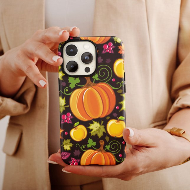 Autumn Orange Pumpkin iPhone Case-Mate Case-Mate iPhone Hülle (Von Creator hochgeladen)