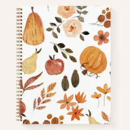 Autumn Orchard Ästhetik Notizbuch