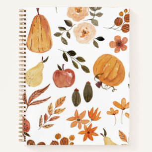 Autumn Orchard Ästhetik Notizbuch