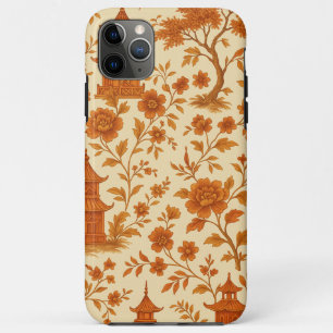 Autumn Pagoda Chinoiserie iPhone Case