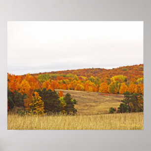 "AUTUMN PALETTE/MICHIGAN LAND" POSTER