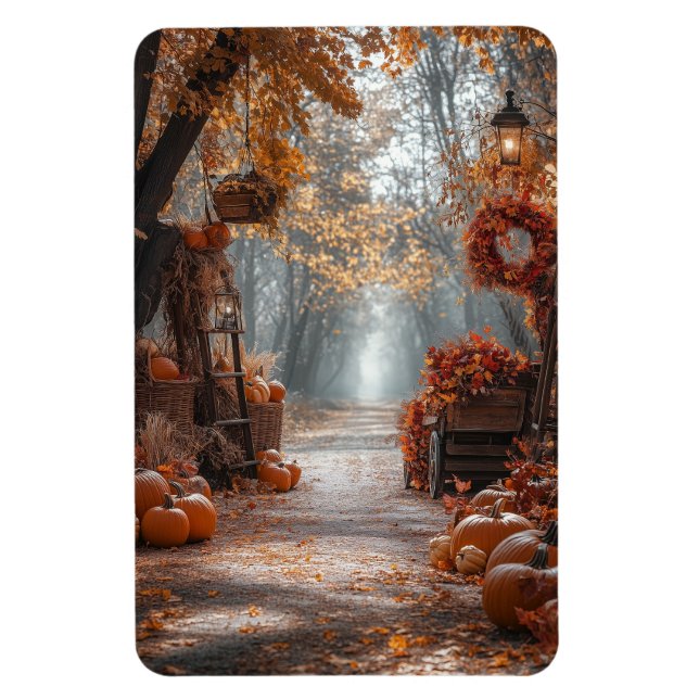 Autumn Pathway Magnet (Vertikal)