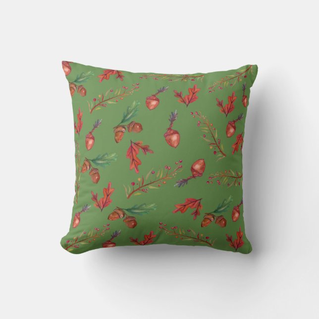 Autumn Pattern Cushion Kissen (Vorderseite)