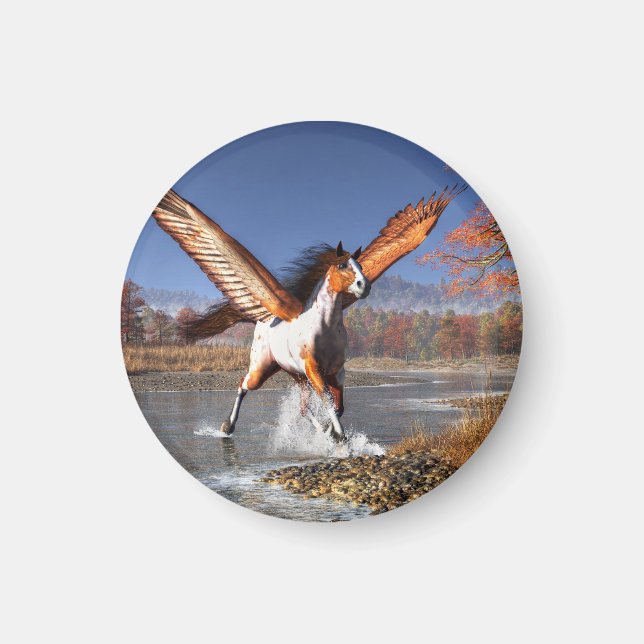 Autumn Pegasus Magnet (Vorne)