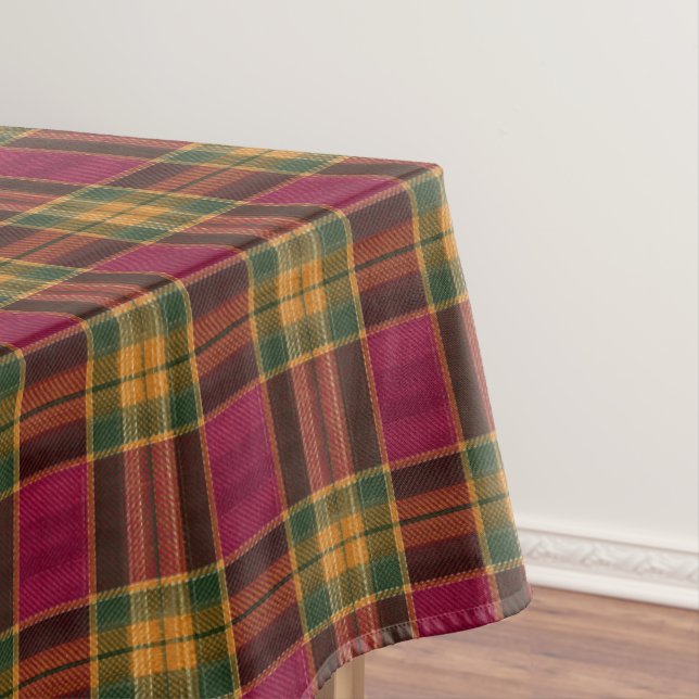 Autumn Plaid  Tischdecke (Beispiel)