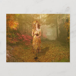 Autumn Postkarte der Saisonserie