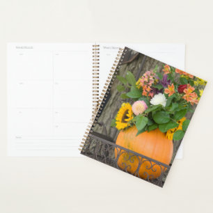 Autumn Pumpkin Bouquet Planer