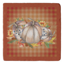 Autumn Pumpkin Bouquet Töpfeuntersetzer