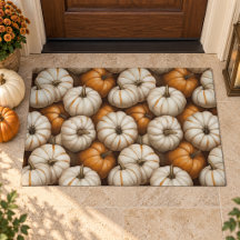 Autumn Pumpkin Harvest Pattern | Rustikaler Fall