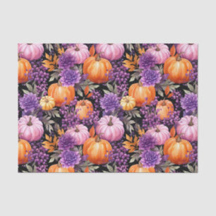 Autumn Pumpkin Herbstlaubs Rustic Decoupage Seidenpapier