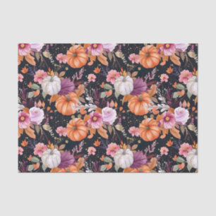 Autumn Pumpkin Herbstlaubs Rustic Decoupage Seidenpapier
