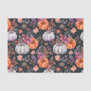 Autumn Pumpkin Herbstlaubs Rustic Decoupage Seidenpapier