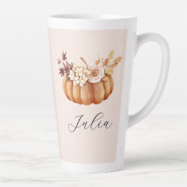 Autumn Pumpkin Latte Tasse | Gemütliches rustikale