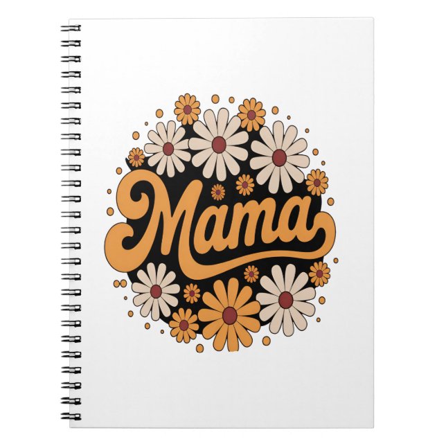 Autumn Pumpkin Mama Notizblock (Vorderseite)