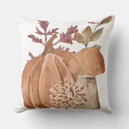 Autumn Pumpkin Mushroom Kissen