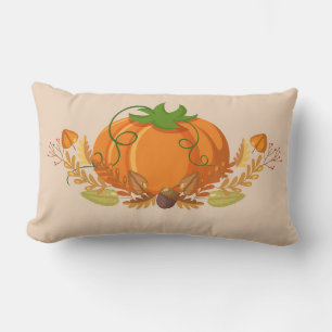 Autumn Pumpkin Pillow Lendenkissen