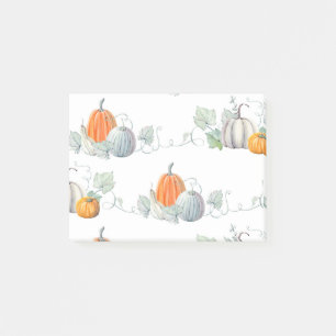 Autumn Pumpkins1 Post-it Klebezettel