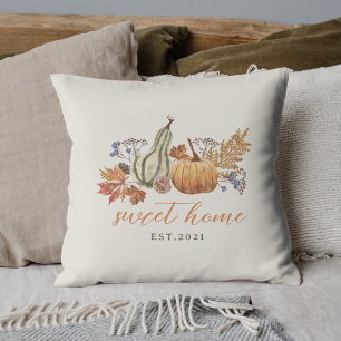 Autumn Pumpkins Bouquet Sweet Zuhause Kissen