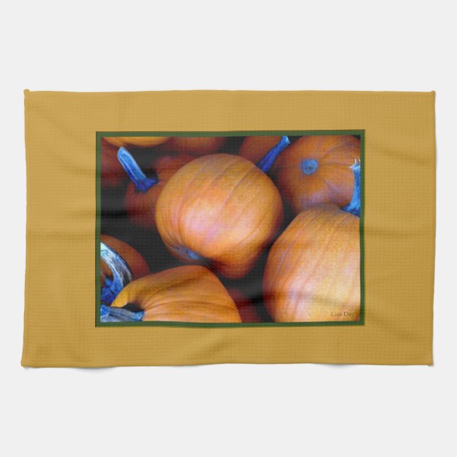 'Autumn Pumpkins' Küchentuch (Horizontal)