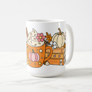 Autumn Reading - Cosy Books & Pumpkin Gewürz Kaffeetasse