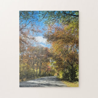 Autumn Roadway Puzzle