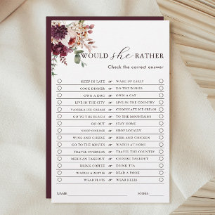 Autumn Romance Floral würde sie eher spielen