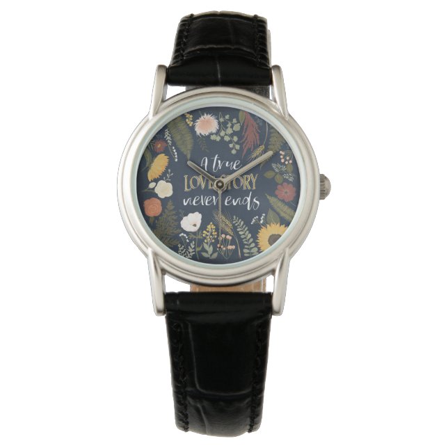 Autumn Romance V | Eine wahre Liebesgeschichte end Armbanduhr (Vorderseite)
