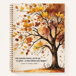 Autumn Roots, Fresh Starts – Back to School Notizbuch
