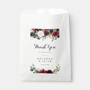Autumn Rustic Modern Calligraphy Vielen Dank für I Geschenktütchen